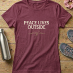 Peace Lives Outside Women's T-shirt