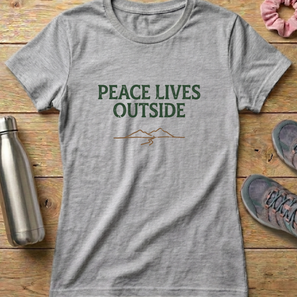 Peace Lives Outside Women's T-shirt