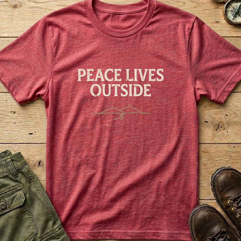 Peace Lives Outside T-Shirt