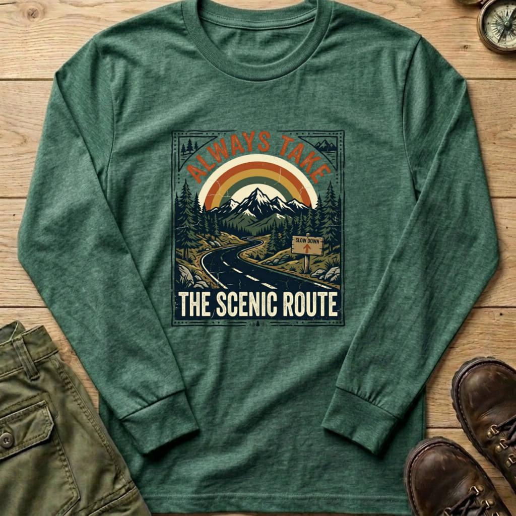 Always Take The Scenic Long Sleeve
