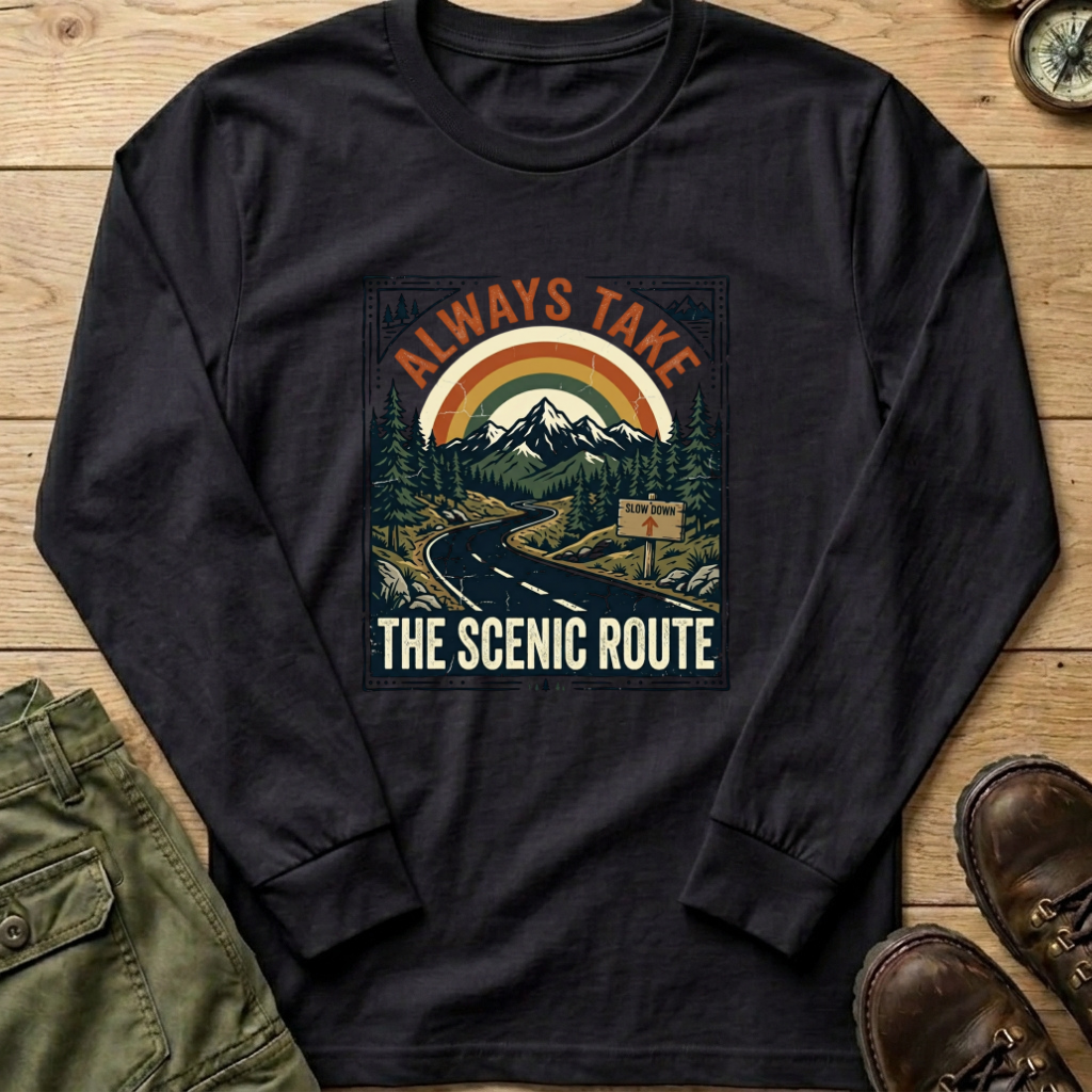 Always Take The Scenic Long Sleeve