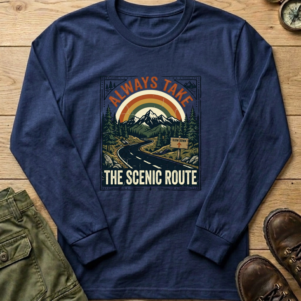 Always Take The Scenic Long Sleeve