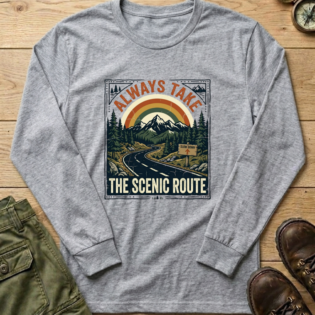 Always Take The Scenic Long Sleeve