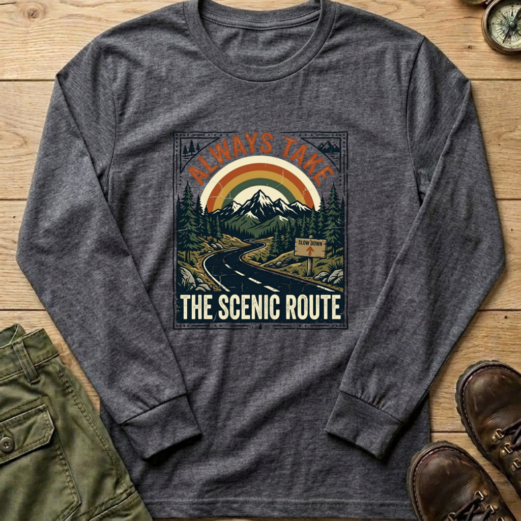 Always Take The Scenic Long Sleeve