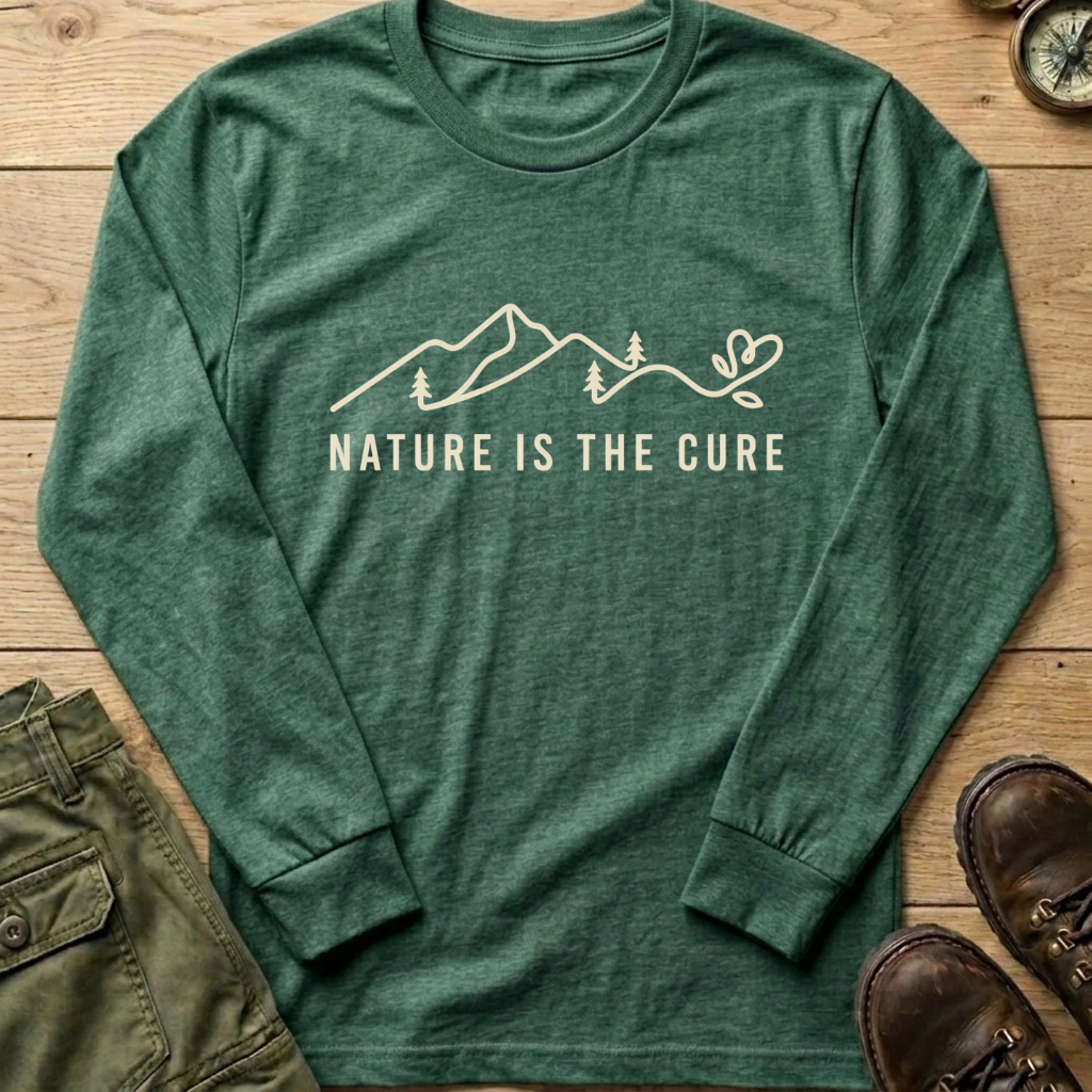 Nature Is The Cure Long Sleeve