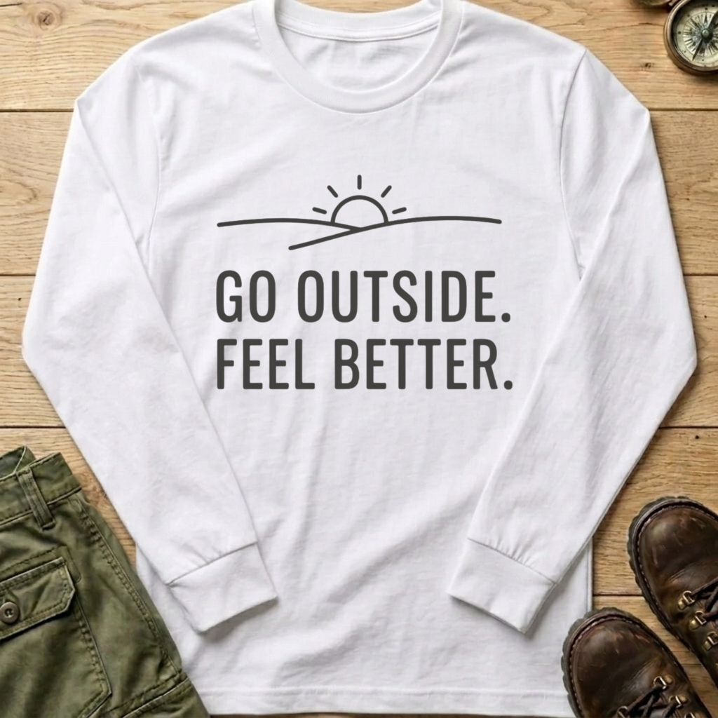 Go Outside Feel Better Long Sleeve