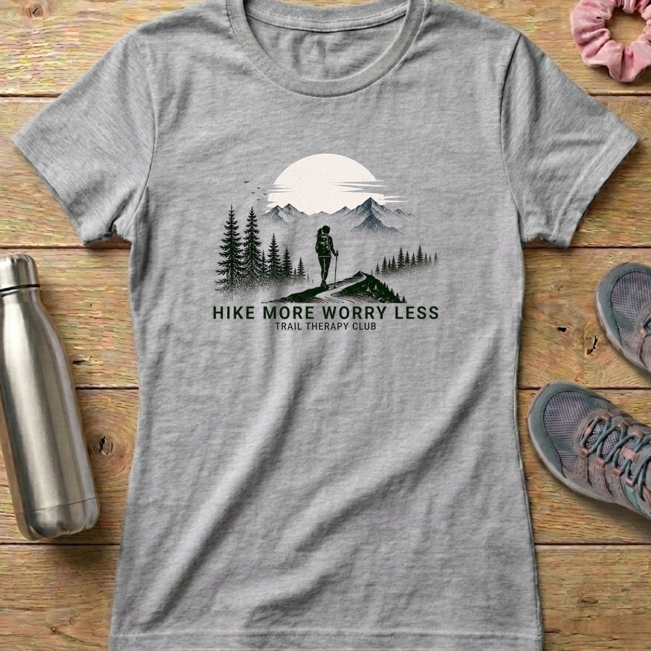 Hike More Worry Less Women's T-shirt