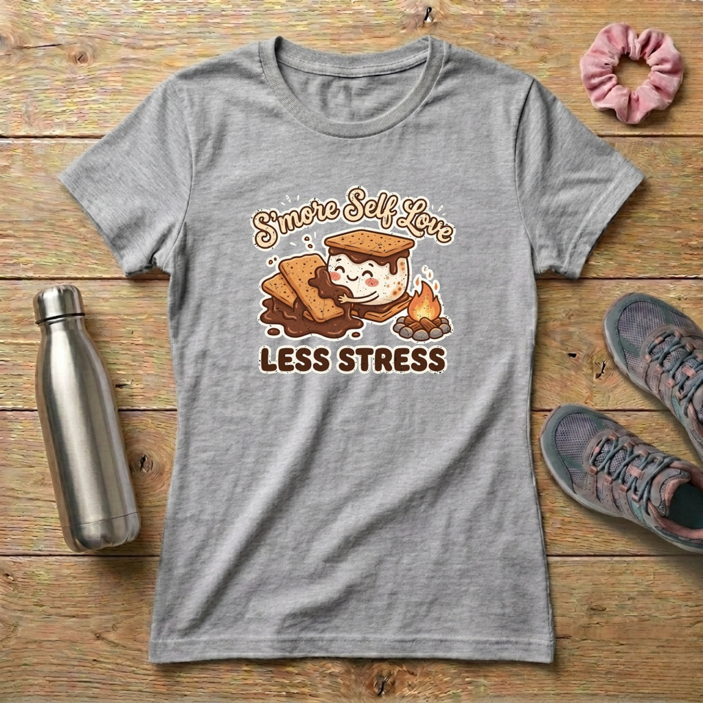 S'More Self Love Less Stress Women's Relaxed T-Shirt