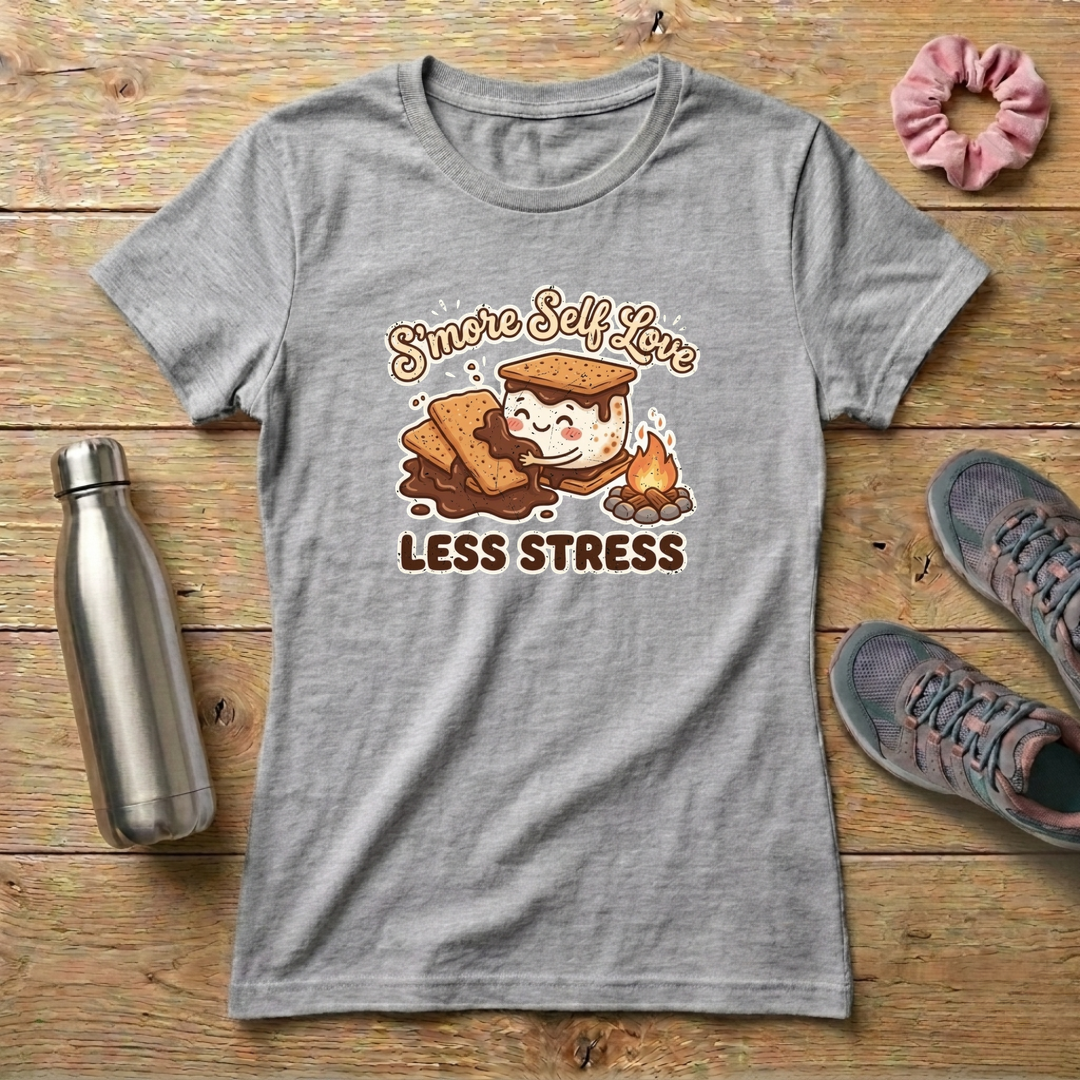 S'More Self Love Less Stress Women's Relaxed T-Shirt