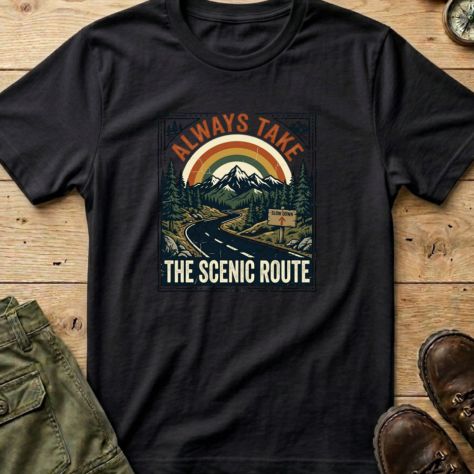 Always Take The Scenic Route T-Shirt