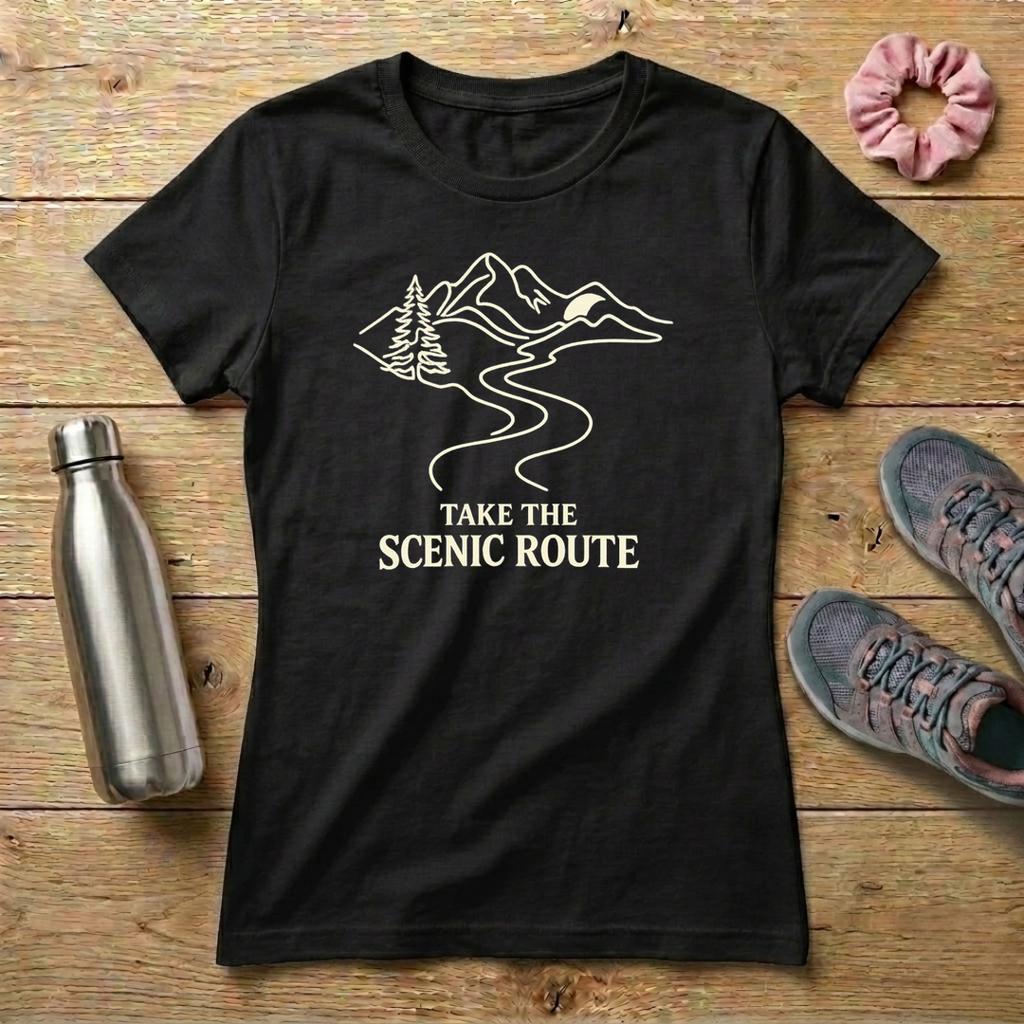 Take The Scenic Route Women's Relaxed T-Shirt