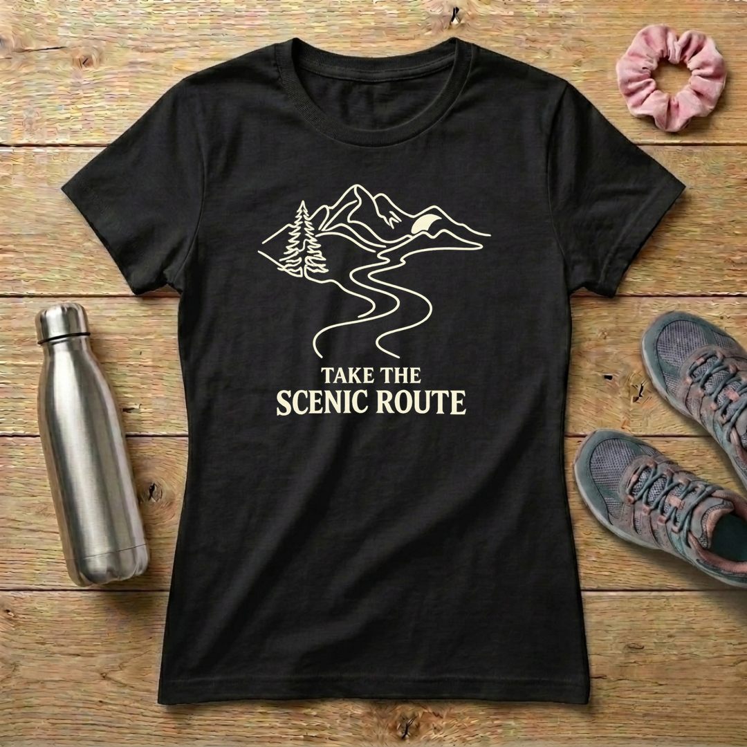 Take The Scenic Route Women's Relaxed T-Shirt