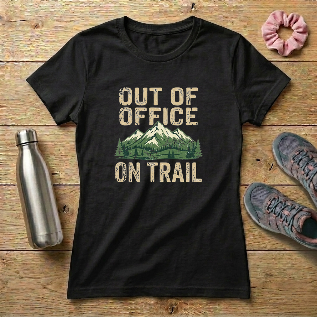 Out Of Office On Trail Women's Relaxed T-Shirt