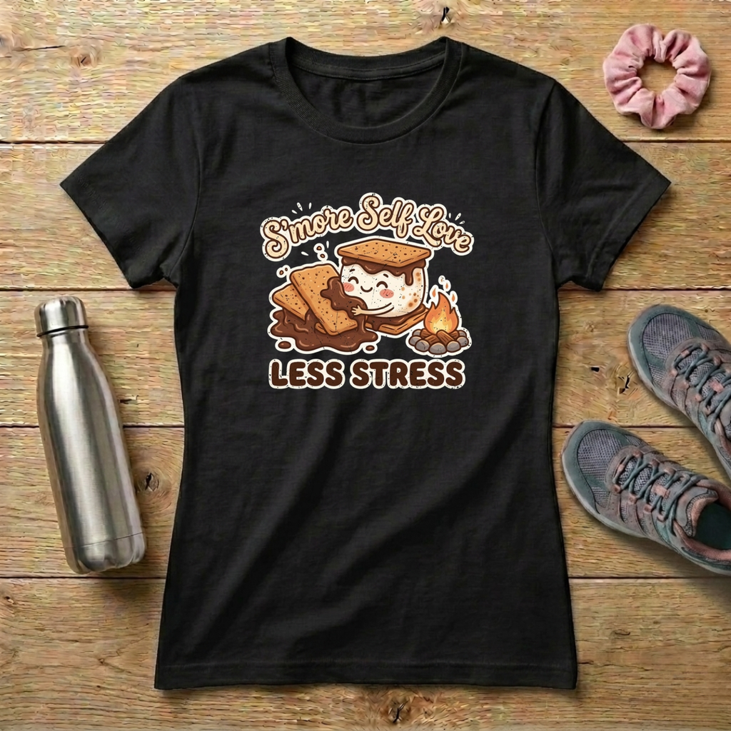 S'More Self Love Less Stress Women's Relaxed T-Shirt