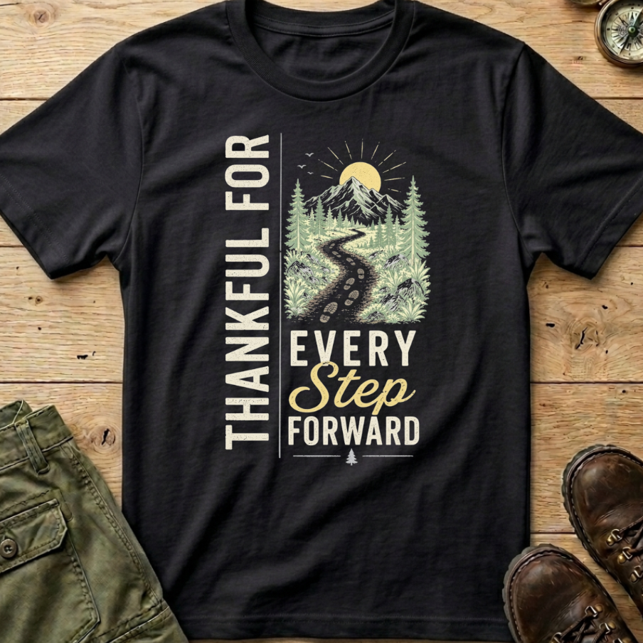 Thankful For Every Step Forward T-Shirt