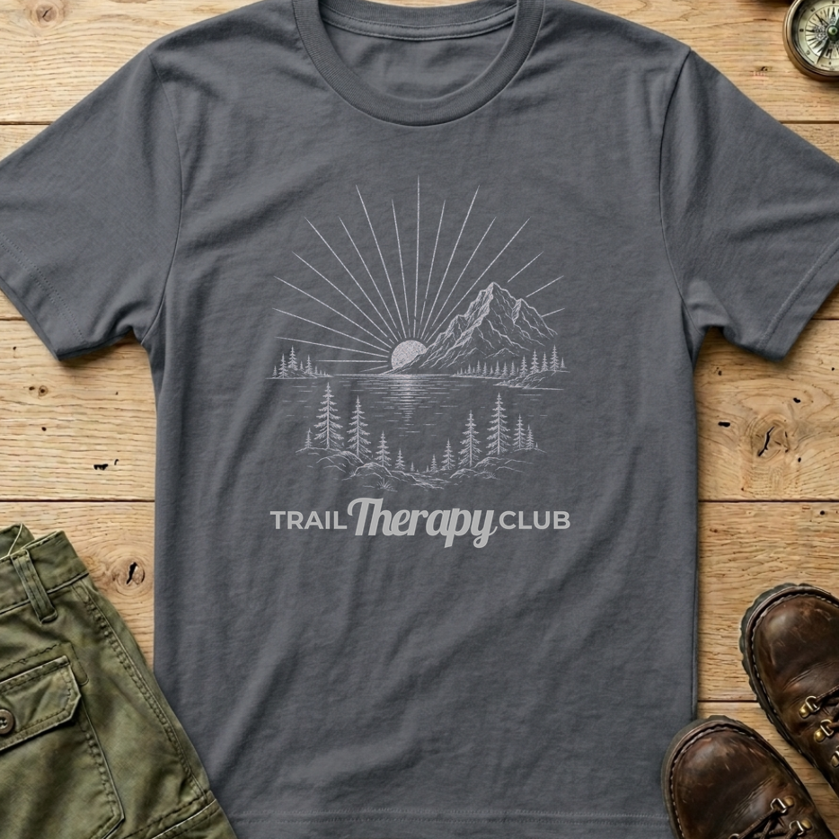 Trail Therapy Club Lake & Sun T-Shirt