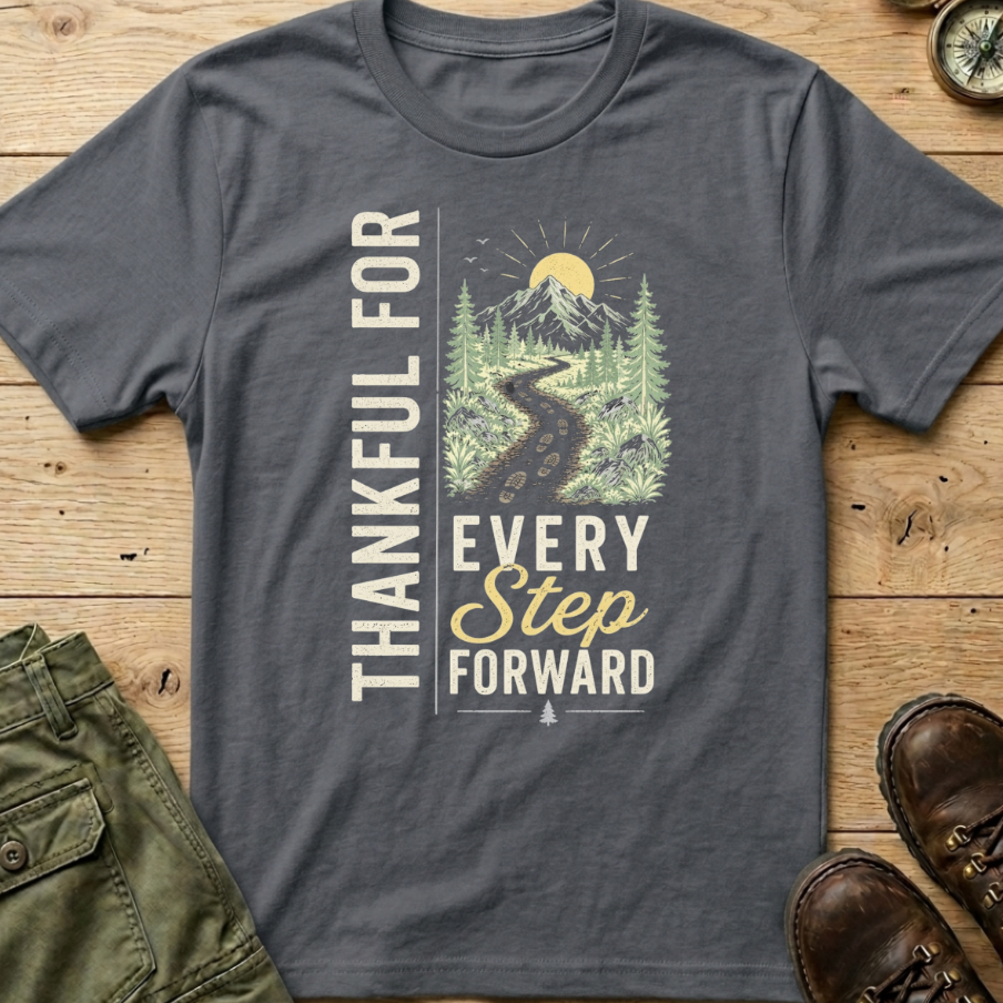 Thankful For Every Step Forward T-Shirt