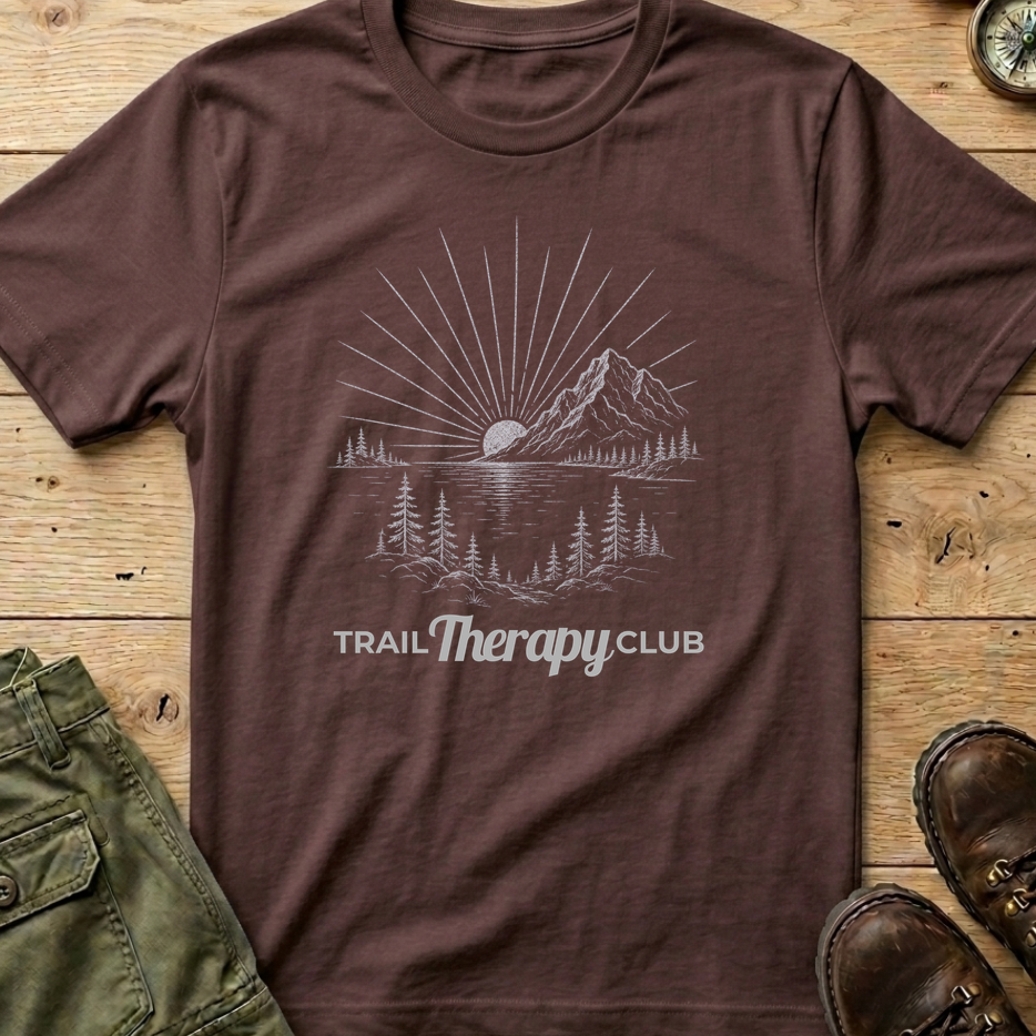 Trail Therapy Club Lake & Sun T-Shirt