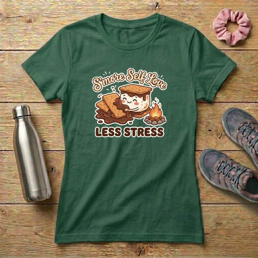S'More Self Love Less Stress Women's Relaxed T-Shirt