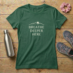 Breathe Deeper Here Women's Relaxed T-Shirt