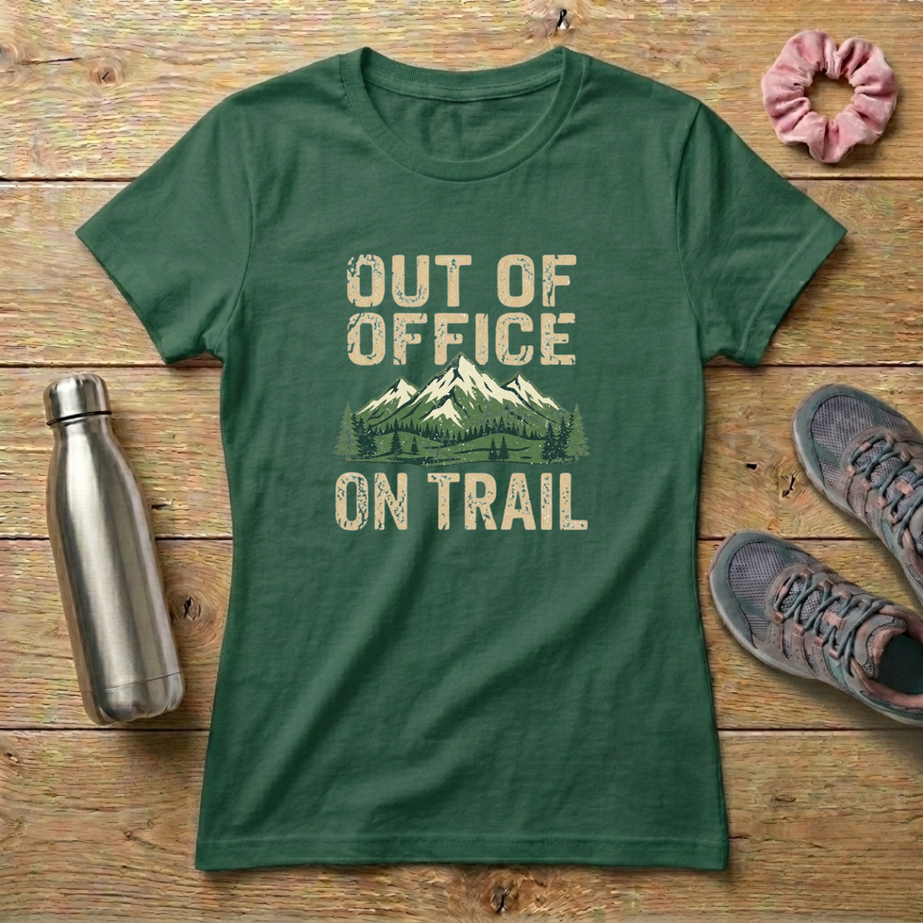 Out Of Office On Trail Women's Relaxed T-Shirt