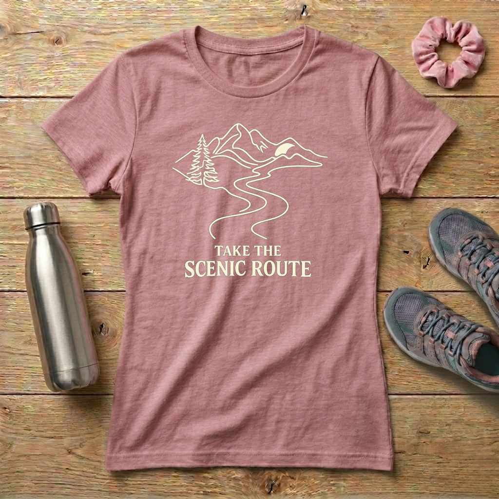 Take The Scenic Route Women's Relaxed T-Shirt