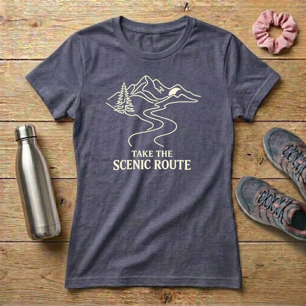 Take The Scenic Route Women's Relaxed T-Shirt