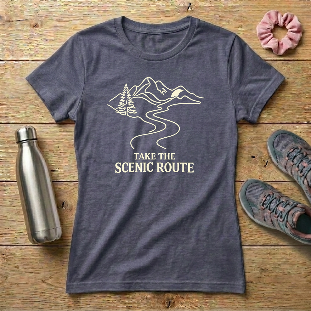 Take The Scenic Route Women's Relaxed T-Shirt