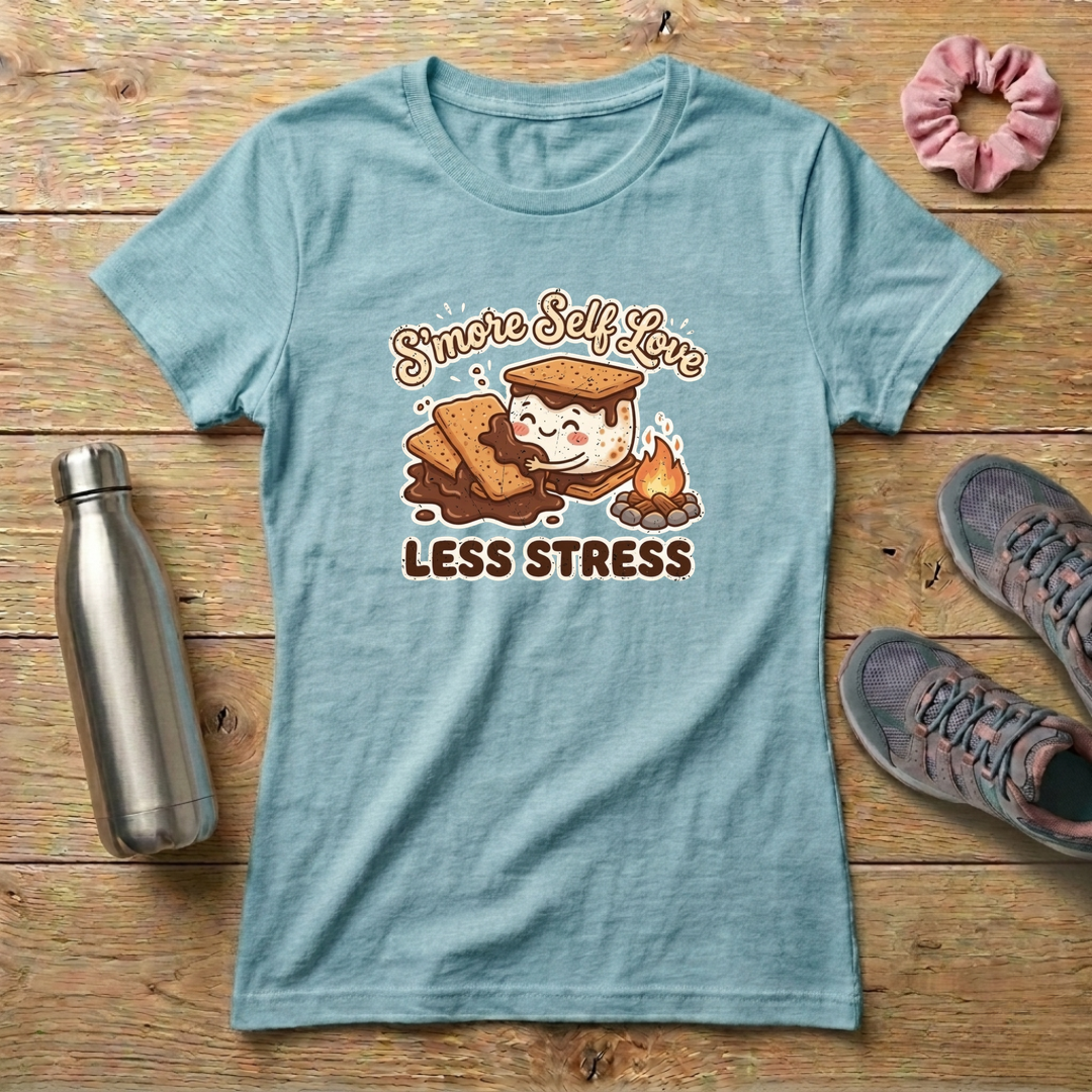 S'More Self Love Less Stress Women's Relaxed T-Shirt