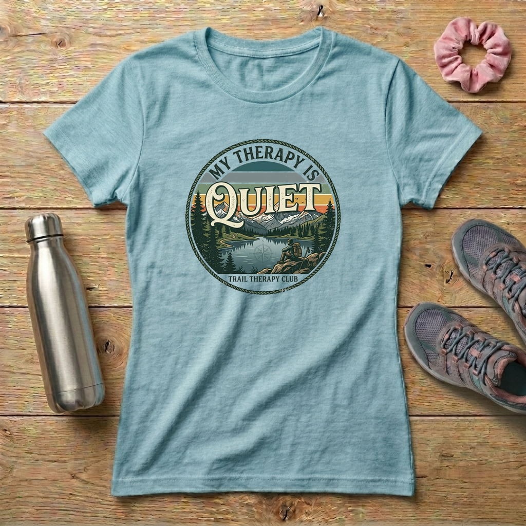 My Therapy Is Quiet Women's Relaxed T-Shirt