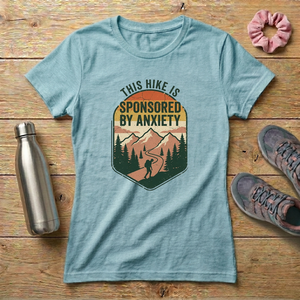 This Hike Is Sponsored By Anxiety Women's Relaxed T-Shirt