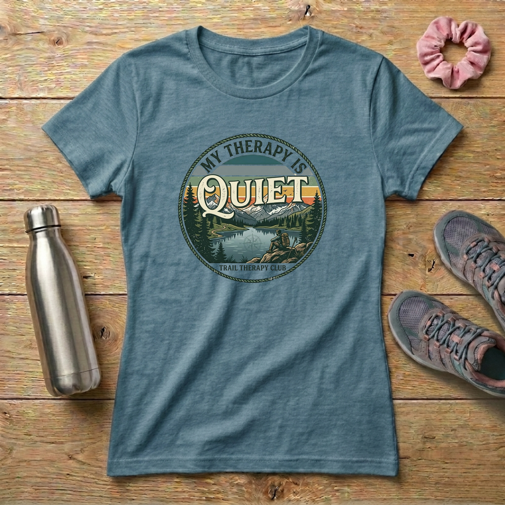 My Therapy Is Quiet Women's Relaxed T-Shirt