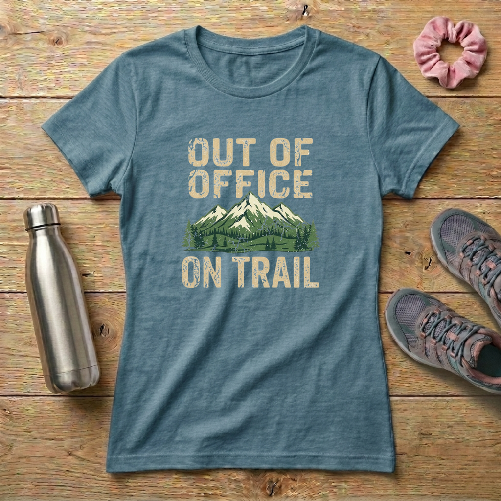 Out Of Office On Trail Women's Relaxed T-Shirt