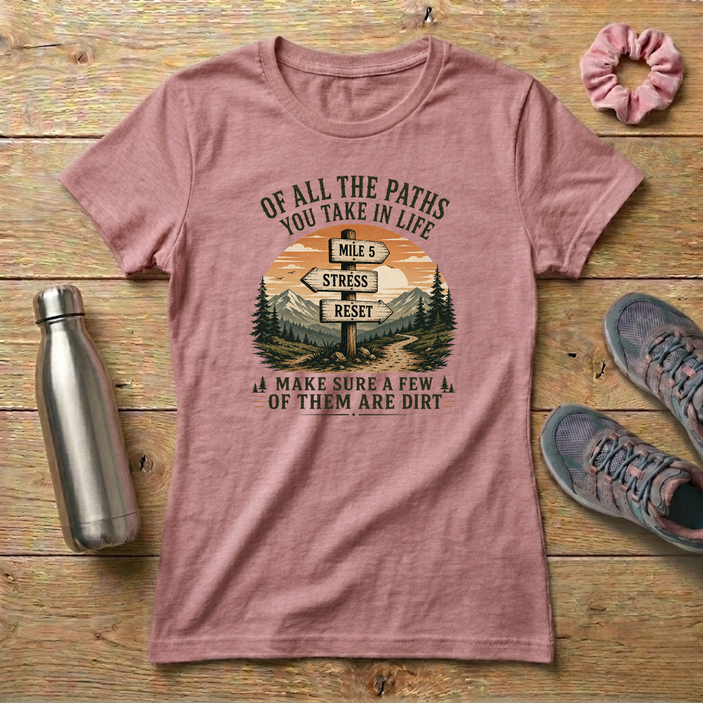 Of All The Paths Signpost Women's Relaxed T-Shirt