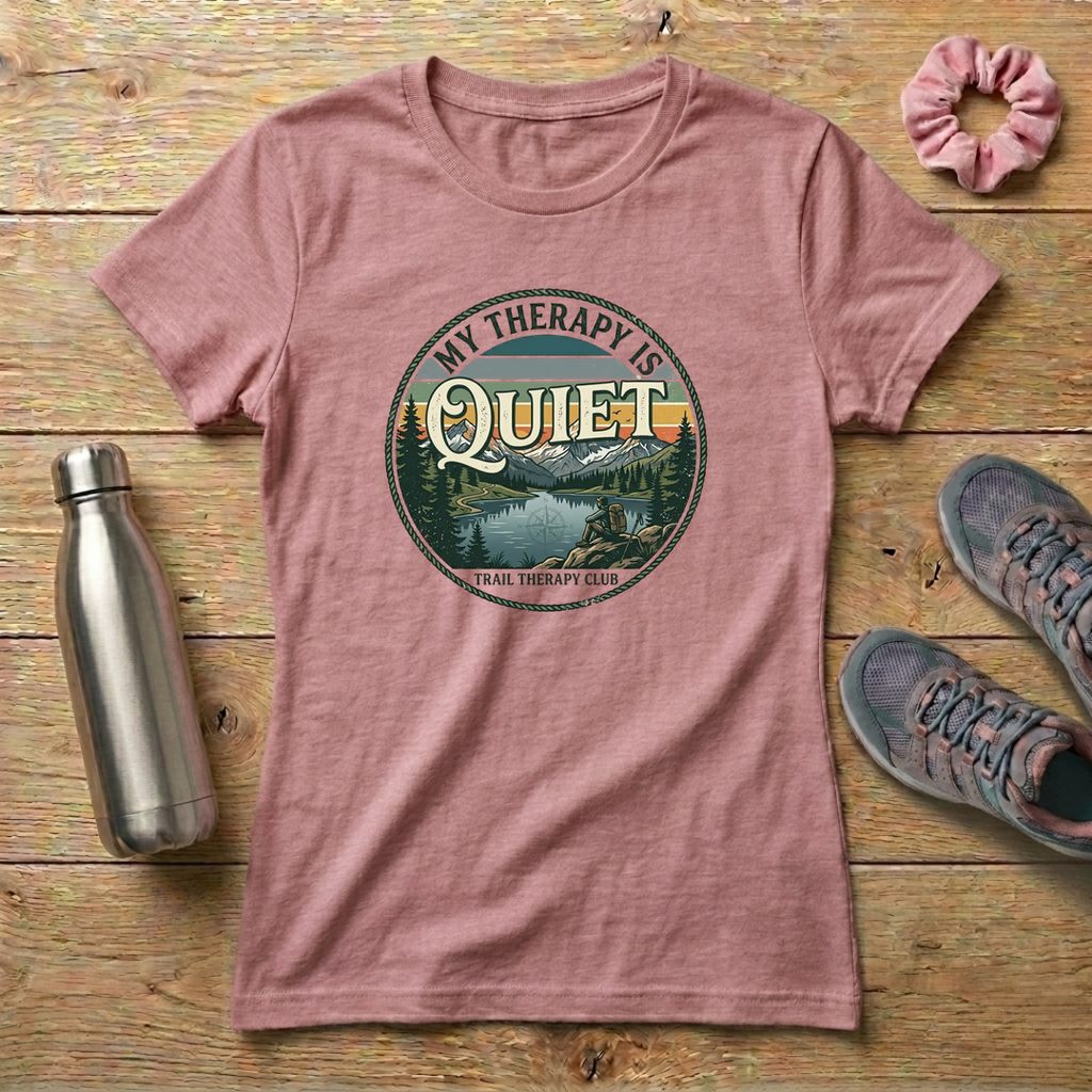 My Therapy Is Quiet Women's Relaxed T-Shirt