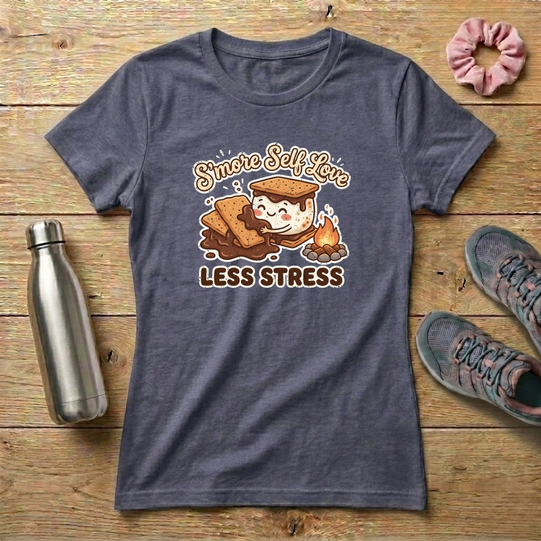 S'More Self Love Less Stress Women's Relaxed T-Shirt