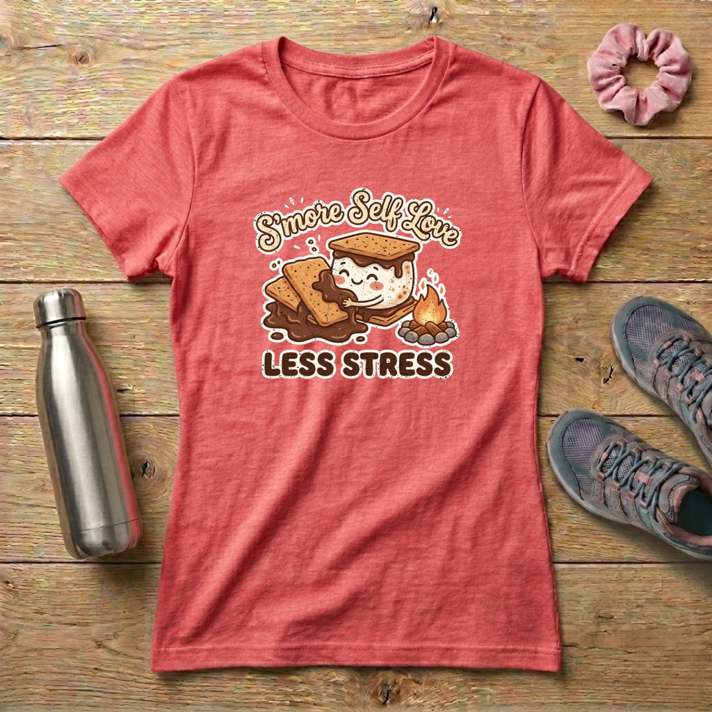 S'More Self Love Less Stress Women's Relaxed T-Shirt