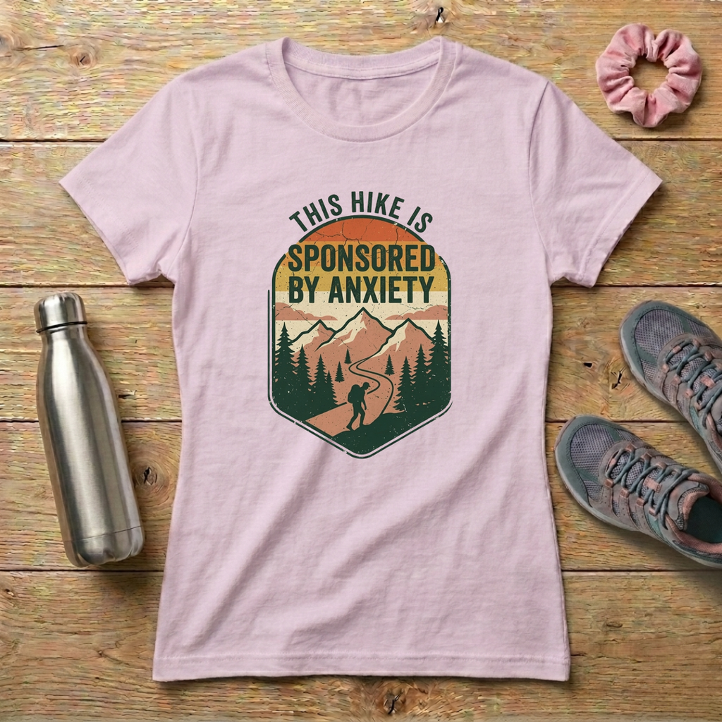 This Hike Is Sponsored By Anxiety Women's Relaxed T-Shirt