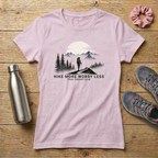 Hike More Worry Less Women's Relaxed T-Shirt