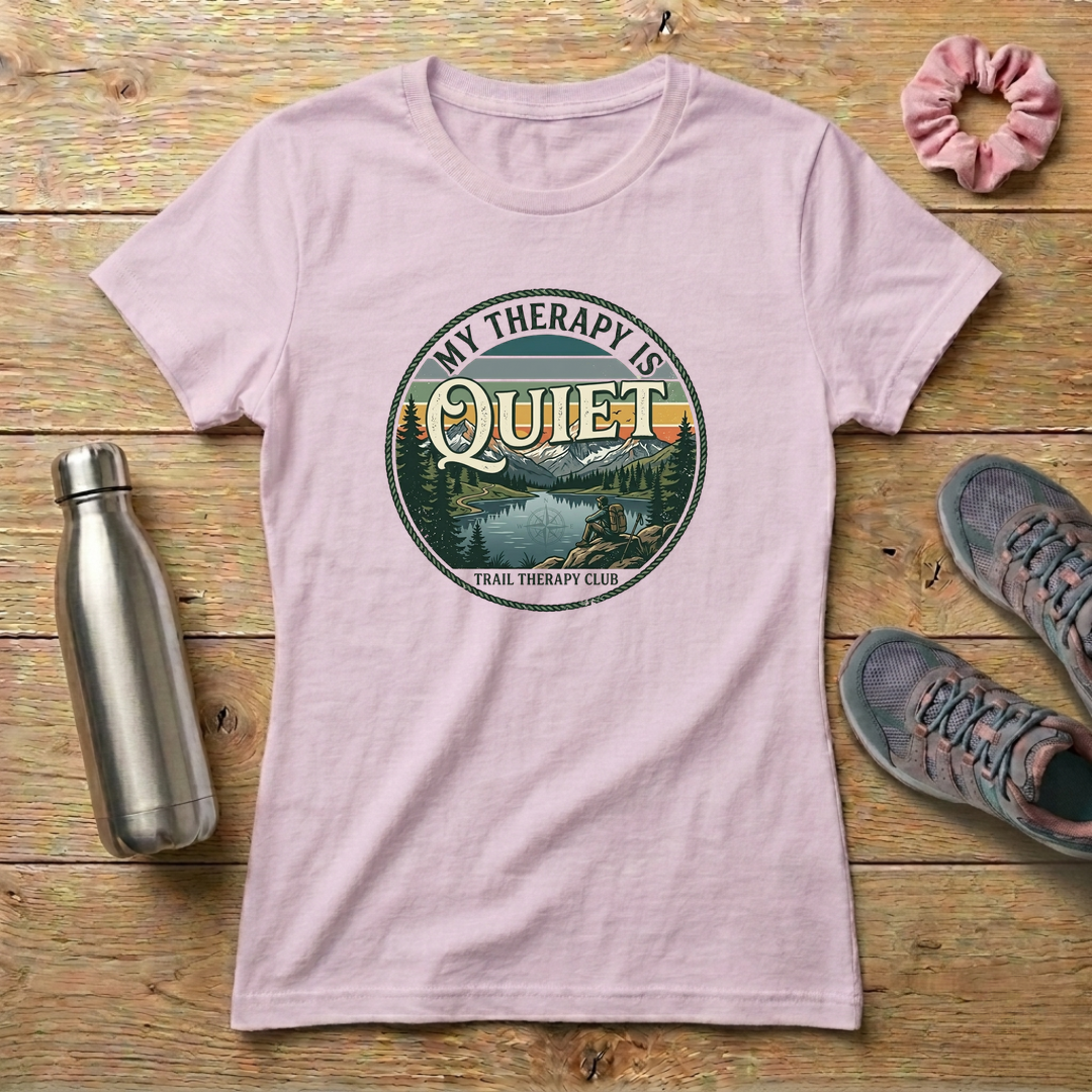 My Therapy Is Quiet Women's Relaxed T-Shirt