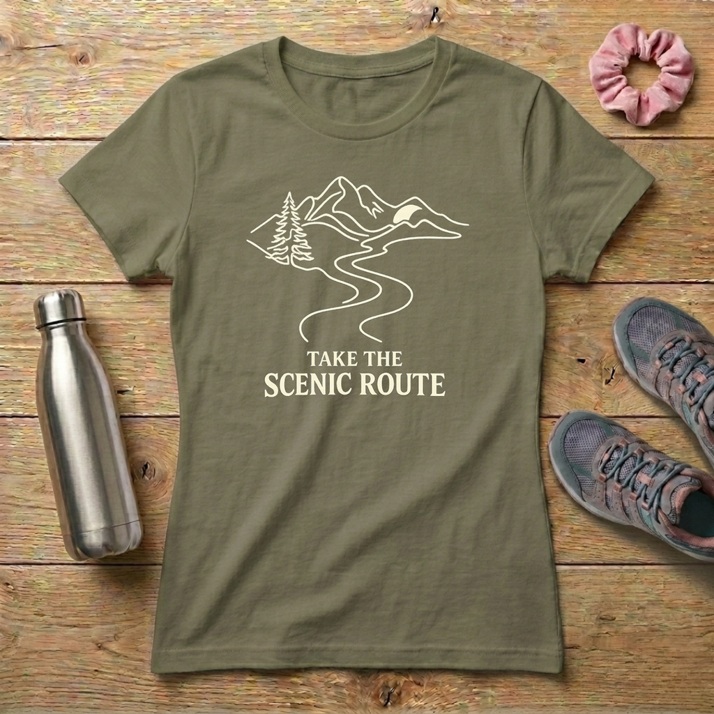 Take The Scenic Route Women's Relaxed T-Shirt