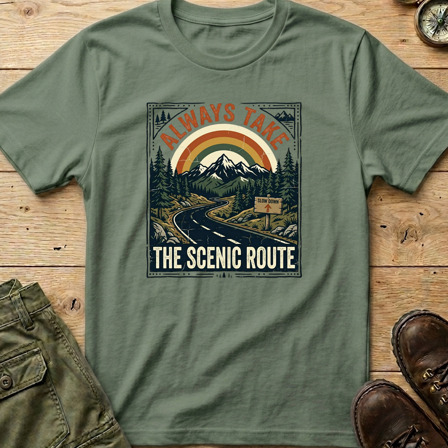 Always Take The Scenic Route T-Shirt
