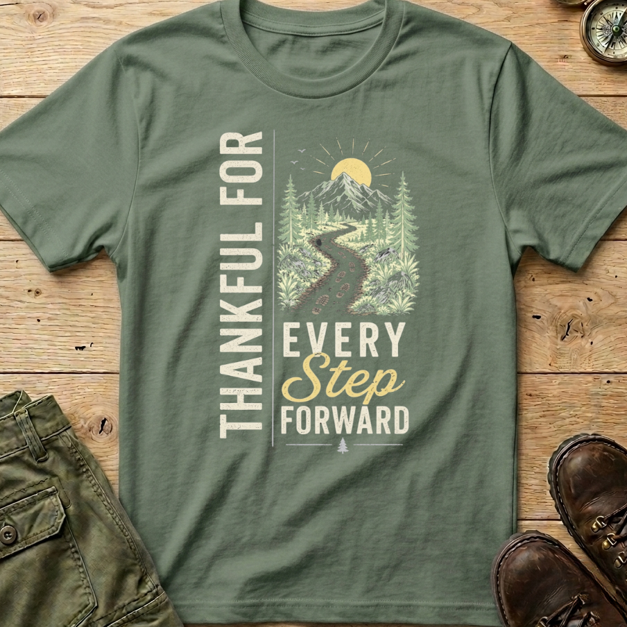 Thankful For Every Step Forward T-Shirt