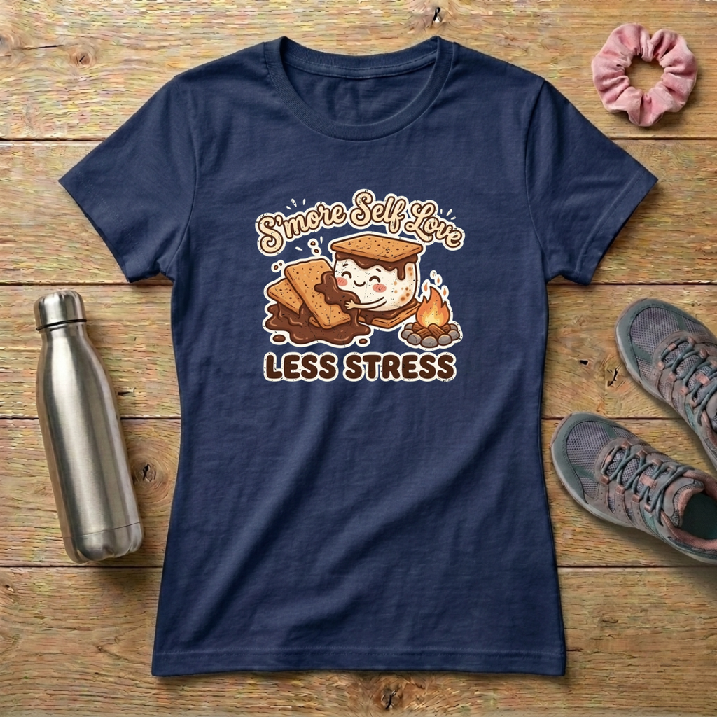 S'More Self Love Less Stress Women's Relaxed T-Shirt