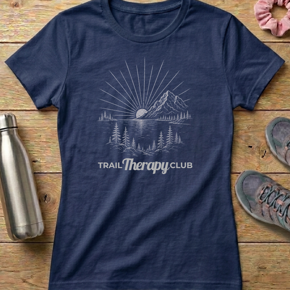 Trail Therapy Club Lake & Sun Women's T-shirt