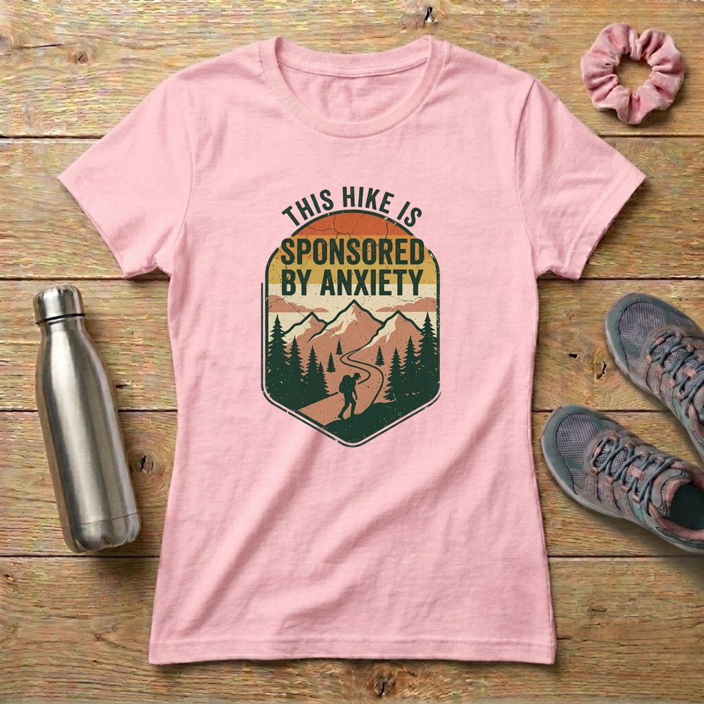 This Hike Is Sponsored By Anxiety Women's Relaxed T-Shirt