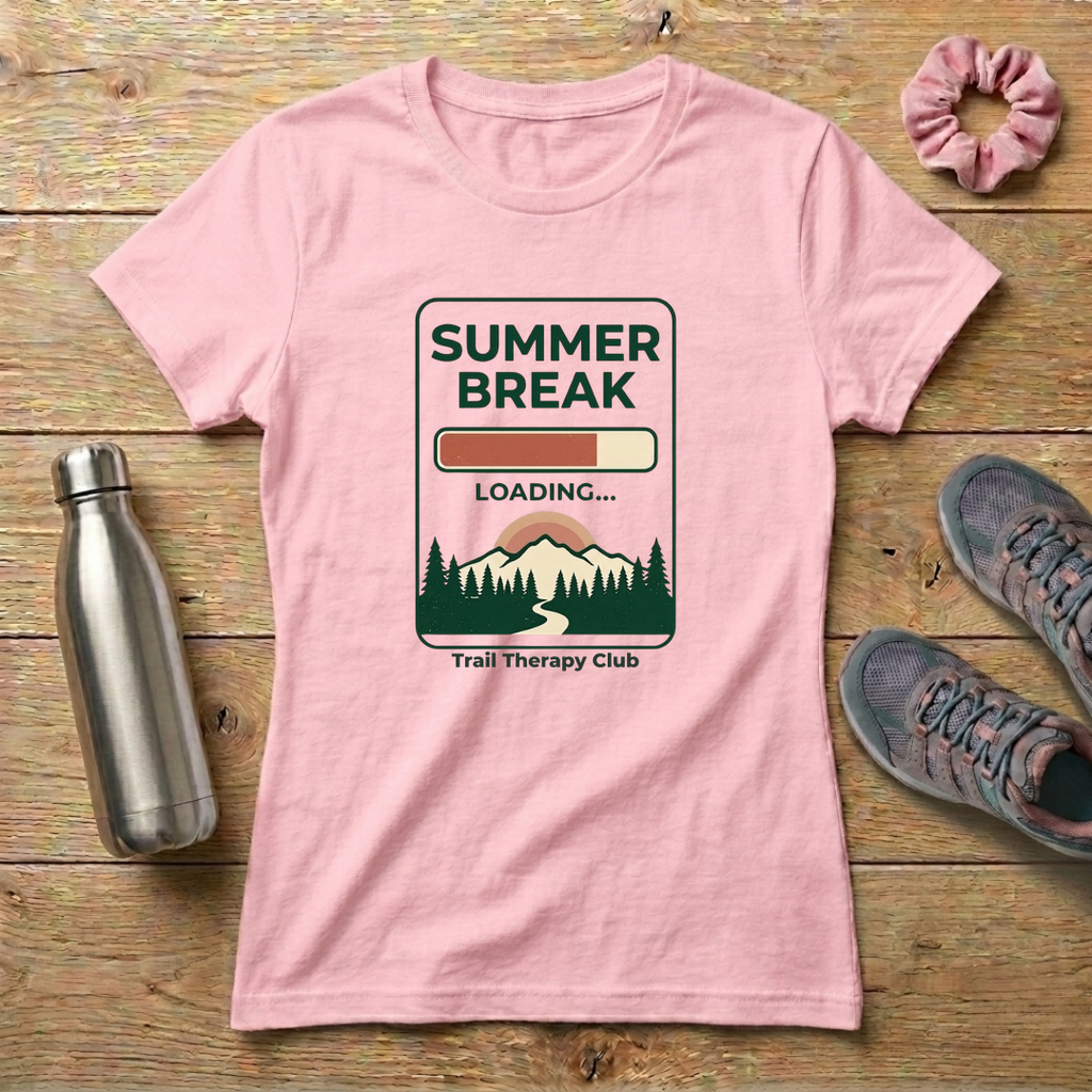 Summer Break Loading Women's Relaxed T-Shirt