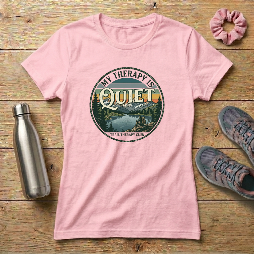 My Therapy Is Quiet Women's Relaxed T-Shirt