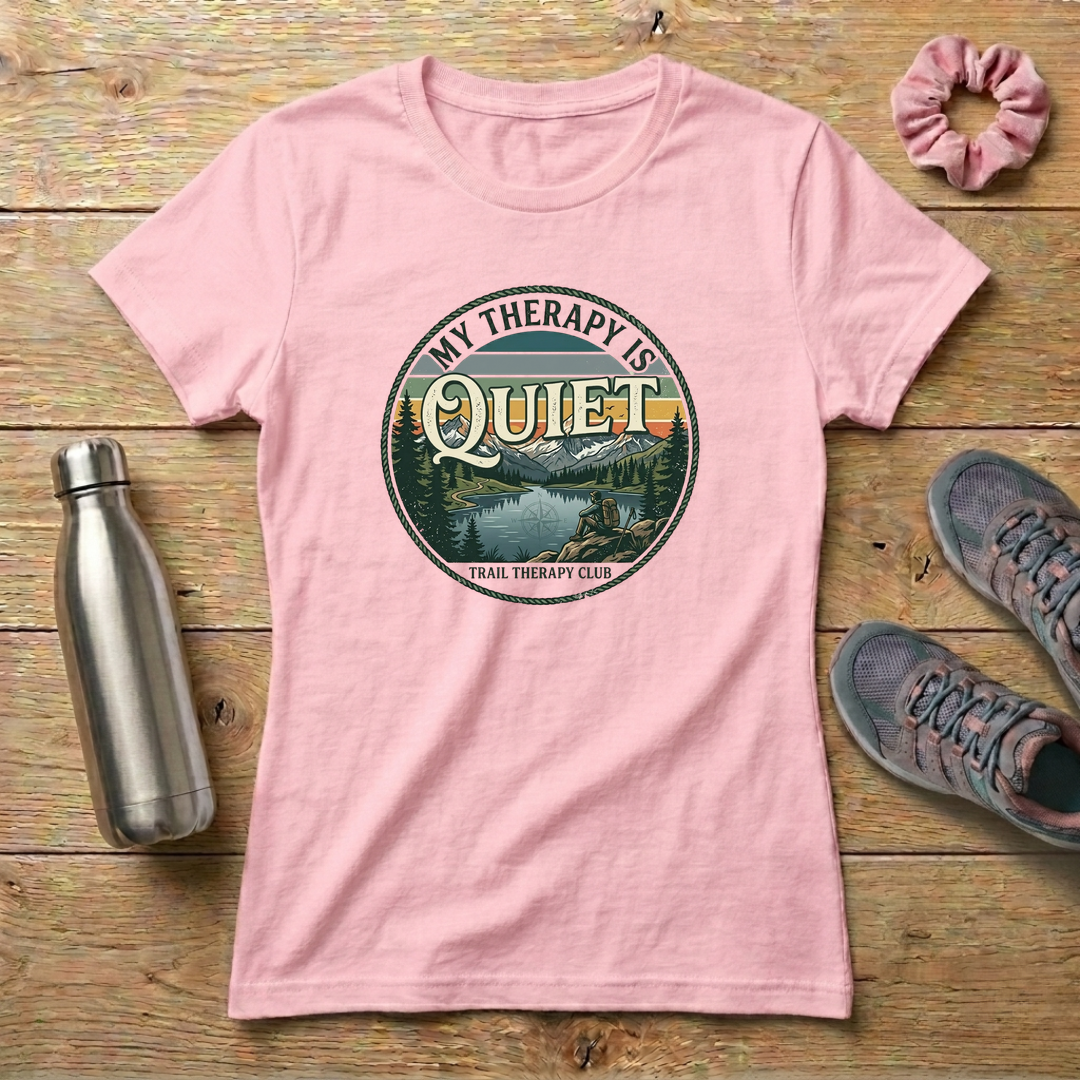 My Therapy Is Quiet Women's Relaxed T-Shirt