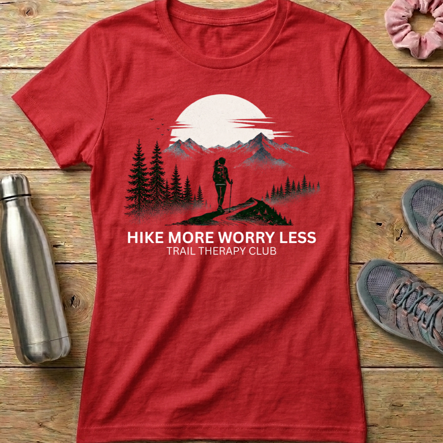 Hike More Worry Less Women's T-shirt